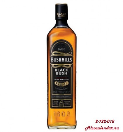 Bushmills Black Bush  40% (Ирландия) на 80% односолодовый. 1000мл. - 1500р.